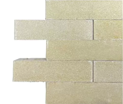 Кирпич колотый облицовочный СПК М150 0,8НФ полнотелый Желтый Агат купить в "Строй-Ресурсе"