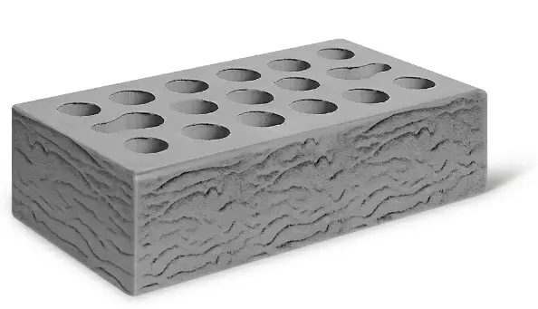 Кирпич лицевой Керма М150 1,0НФ Серебро риф ут. ст. купить в "Строй-Ресурсе"