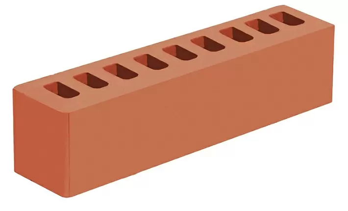 Кирпич лицевой Голицыно ИК-2  0,5НФ М150 красный купить в "Строй-Ресурсе"