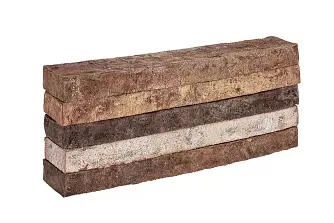 Кирпич клинкерный ТАНДЕМ ручной формовки Романовъ ригель купить в "Строй-Ресурсе"
