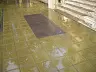 Тротуарная плитка Квадрат 1к5ф Нобетек 400х400х50 Бежевый верхний прокрас на сером цементе купить в "Строй-Ресурсе"