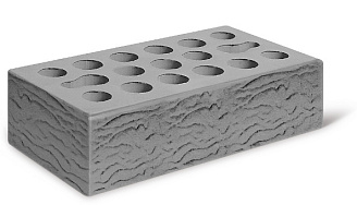 Кирпич лицевой Керма М150 1,0НФ Серебро риф ут. ст. купить в "Строй-Ресурсе"